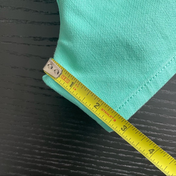 American Eagle Pastel Turquoise Denim Short Shorts - Picture 11 of 12